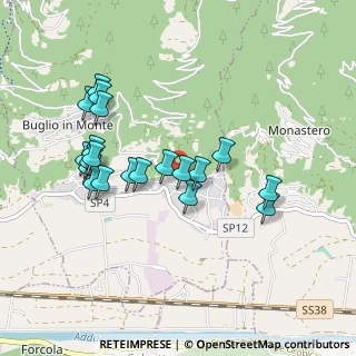 Mappa Via Giaconi, 23010 Buglio in Monte SO, Italia (0.8805)