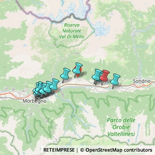 Mappa Via Giaconi, 23010 Buglio in Monte SO, Italia (7.21667)