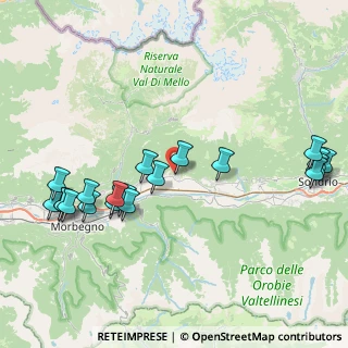 Mappa Via Giaconi, 23010 Buglio in Monte SO, Italia (9.403)
