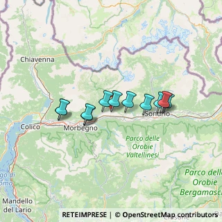 Mappa Via Giaconi, 23010 Buglio in Monte SO, Italia (10.41364)