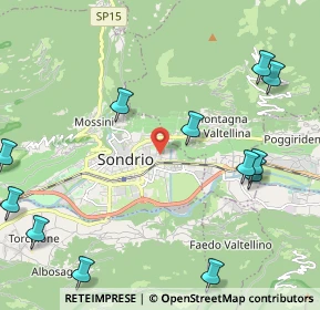 Mappa Via Don Bosco, 23100 Sondrio SO, Italia (2.89385)