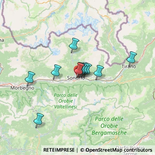 Mappa Via Don Bosco, 23100 Sondrio SO, Italia (9.95455)