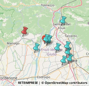 Mappa Via Europa Unita, 33030 Ragogna UD, Italia (12.01091)