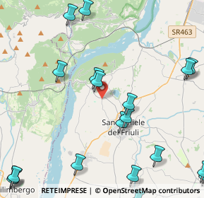 Mappa Via Europa Unita, 33030 Ragogna UD, Italia (6.2145)