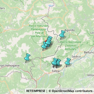 Mappa Viale Guglielmo Marconi, 38054 Primiero San Martino di Castrozza TN, Italia (11.13818)