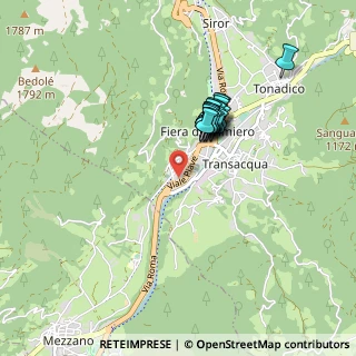 Mappa Viale Guglielmo Marconi, 38054 Primiero San Martino di Castrozza TN, Italia (0.6425)