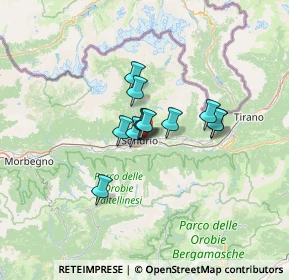 Mappa Via dei Vigneti, 23100 Sondrio SO, Italia (7.76833)