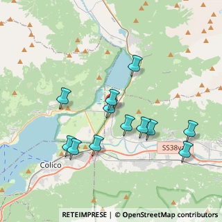 Mappa Via Regina, 23015 Dubino SO, Italia (3.605)