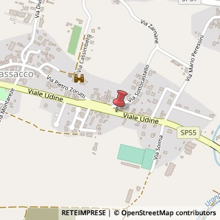 Mappa Viale Udine,  8, 33010 Cassacco, Udine (Friuli-Venezia Giulia)