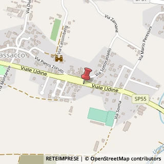 Mappa Viale Udine, 18, 33010 Cassacco, Udine (Friuli-Venezia Giulia)