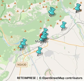 Mappa Via Roma, 33081 Maniago PN, Italia (3.50417)