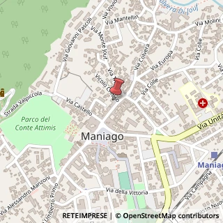 Mappa Via Roma, 35 H, 33085 Maniago, Pordenone (Friuli-Venezia Giulia)