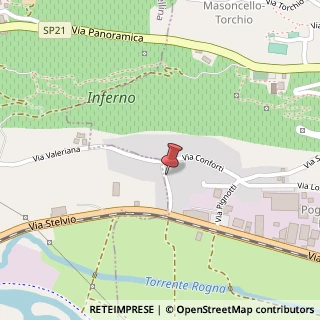 Mappa Via Conforti, 10, 23020 Poggiridenti, Sondrio (Lombardia)