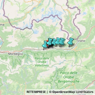 Mappa Via Alberto de Simoni, 23100 Sondrio SO, Italia (4.92923)