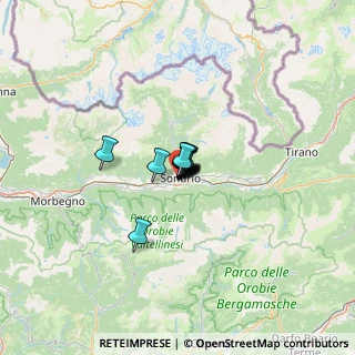 Mappa Via Alberto de Simoni, 23100 Sondrio SO, Italia (3.39583)