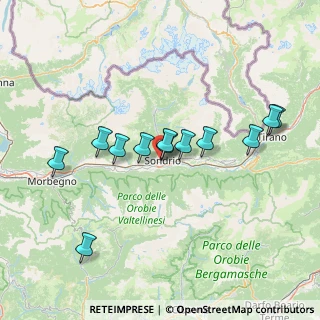 Mappa Via Alberto de Simoni, 23100 Sondrio SO, Italia (13.17167)