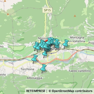 Mappa Via Alberto de Simoni, 23100 Sondrio SO, Italia (0.84611)