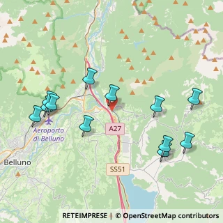 Mappa Via casan, 32014 Ponte nelle Alpi BL, Italia (4.4375)