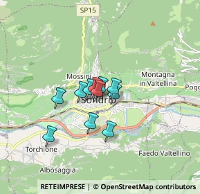 Mappa Piazza Quadrivio, 23100 Sondrio SO, Italia (1.00091)