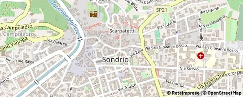 Mappa Sondrio