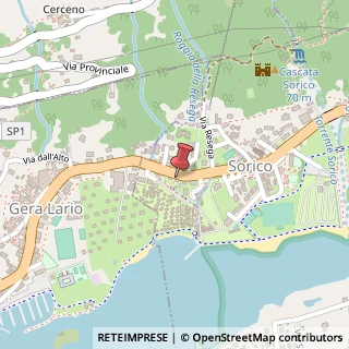Mappa Via Vittorio Emanuele, 41/A, 22010 Sorico, Como (Lombardia)