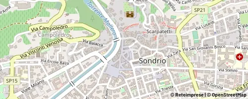 Mappa Sondrio