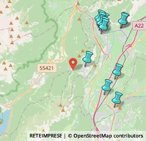 Mappa Passo Santel, 38010 Fai della Paganella TN, Italia (4.9825)