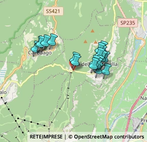 Mappa Passo Santel, 38010 Fai della Paganella TN, Italia (1.392)