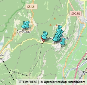 Mappa Passo Santel, 38010 Fai della Paganella TN, Italia (1.17333)