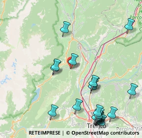 Mappa Passo Santel, 38010 Fai della Paganella TN, Italia (10.251)