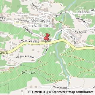 Mappa Via Roma, 42, 23020 Montagna in Valtellina, Sondrio (Lombardia)