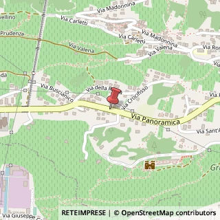 Mappa Via Panoramica, 614, 23020 Montagna in Valtellina, Sondrio (Lombardia)