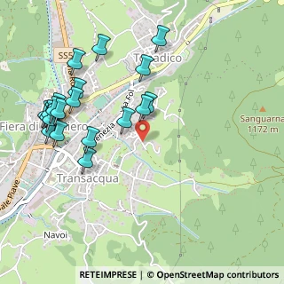 Mappa Via Sanguarna, 38054 Transacqua TN, Italia (0.5705)