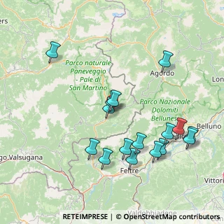 Mappa Via Sanguarna, 38054 Transacqua TN, Italia (16.27438)