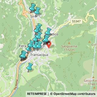 Mappa Via Sanguarna, 38054 Transacqua TN, Italia (0.897)