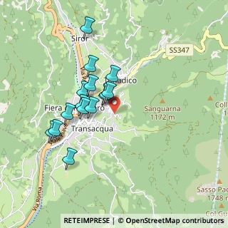 Mappa Via Sanguarna, 38054 Transacqua TN, Italia (0.768)