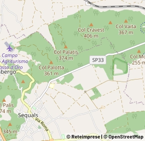 Mappa Via gian d facchina, 33090 Sequals PN, Italia (1.6)