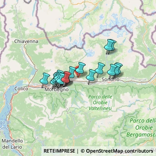 Mappa Via P. L. Nervi, 23010 Buglio in Monte SO, Italia (10.3785)