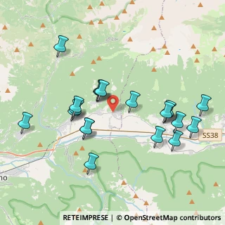 Mappa Via P. L. Nervi, 23010 Buglio in Monte SO, Italia (3.895)