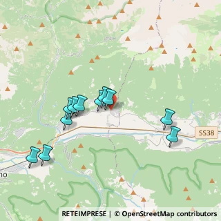 Mappa Via P. L. Nervi, 23010 Buglio in Monte SO, Italia (3.57818)