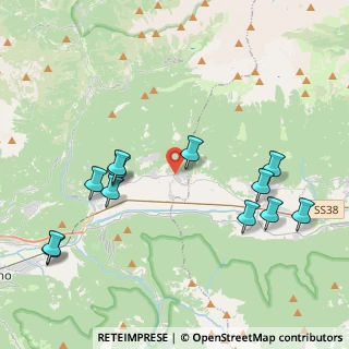 Mappa Via Pier Luigi Nervi, 23010 Buglio in Monte SO, Italia (4.5725)