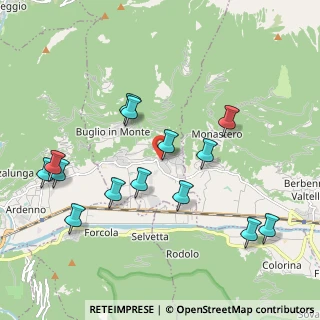 Mappa Via Pier Luigi Nervi, 23010 Buglio in Monte SO, Italia (2.08857)