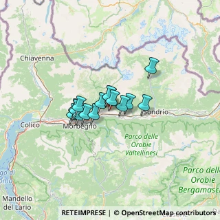 Mappa Via S. Sisto, 23010 Buglio in Monte SO, Italia (7.92)