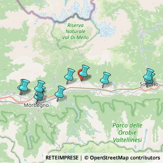 Mappa Via S. Sisto, 23010 Buglio in Monte SO, Italia (8.87727)