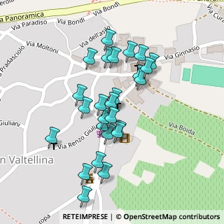 Mappa Via Senatore Enrico Guicciardi, 23026 Ponte in Valtellina SO, Italia (0.1)