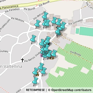 Mappa Piazza della Vittoria, 23026 Ponte In Valtellina SO, Italia (0.096)