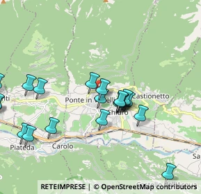 Mappa Piazza della Vittoria, 23026 Ponte In Valtellina SO, Italia (2.0545)