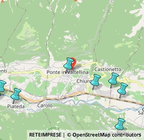 Mappa Piazza della Vittoria, 23026 Ponte In Valtellina SO, Italia (3.36364)