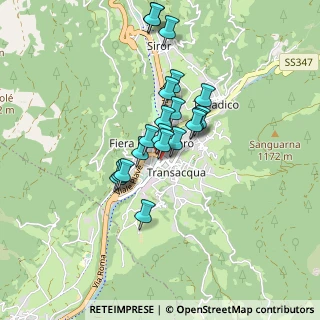 Mappa Via delle Fonti, 38054 Transacqua TN, Italia (0.66)