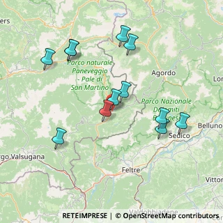 Mappa Via delle Fonti, 38054 Transacqua TN, Italia (15.27167)